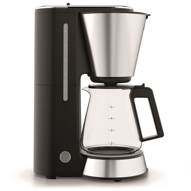 Cafetière filtre Kitchen Minis Aroma en verre argent / métallique <span itemprop=