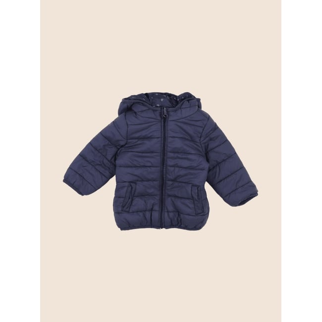 Doudoune - Etat satisfaisant bleu <span itemprop=