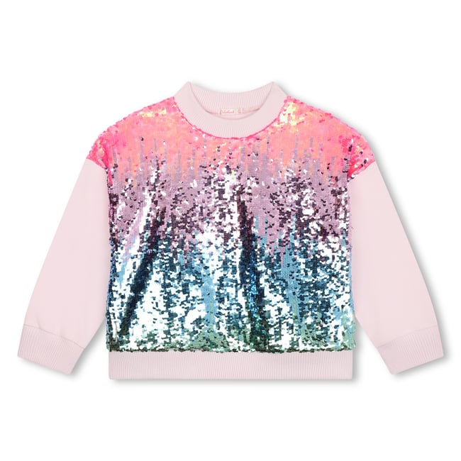 Sweat-shirt à capuche baby pink <span itemprop=