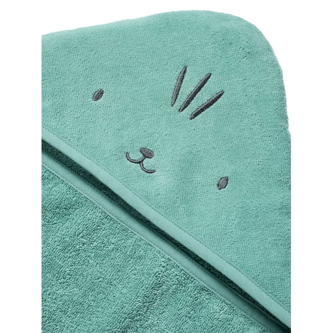 Lot De 3 Serviettes De Bain à Capuche Pour Bébé – Super Absorbantes – Motifs Animaux – Vert Serviette à Capuche Enfant Motifs Animaux Vert