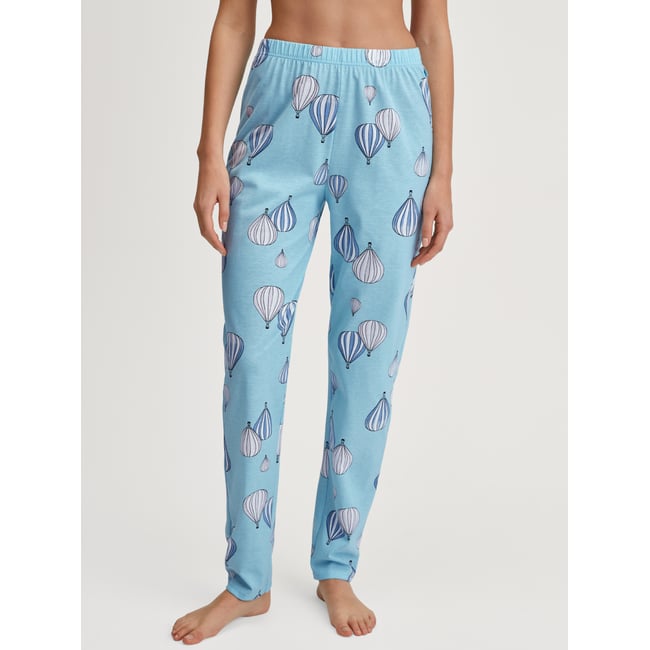 Pantalon Coton FAVOURITES JOURNEY bleu cascade <span itemprop=