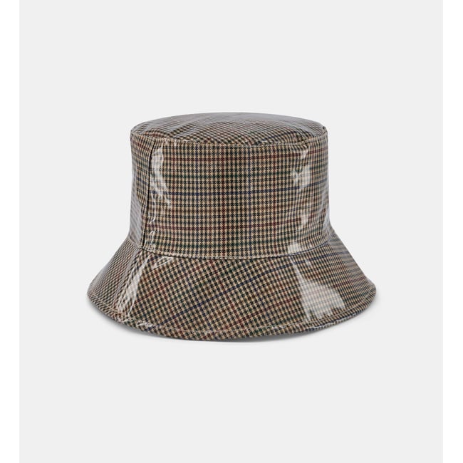 Bob vanina pied-de-poule ciré beige <span itemprop=