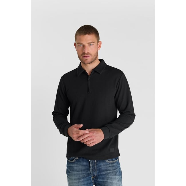 Polo ODEVIS black <span itemprop=