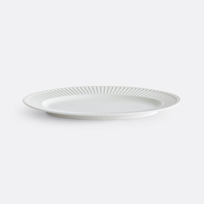 Servierteller Jewely, Porzellan weiss <span itemprop=