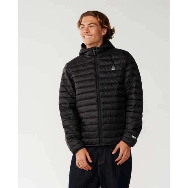 Veste à capuche SEARCH Series Puffer DWR black <span itemprop=