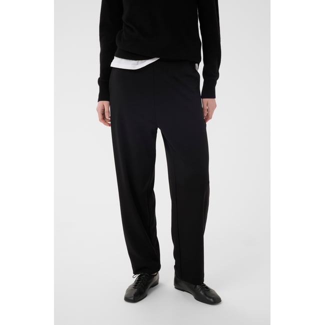 Pantalon en Jersey noir <span itemprop=