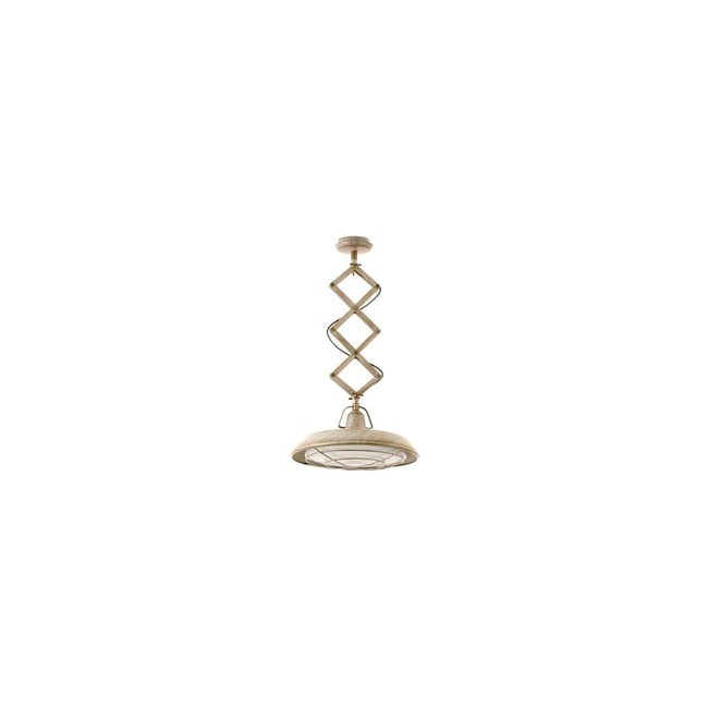Suspension    lumière chaude  PLEC Couleur marron <span itemprop=