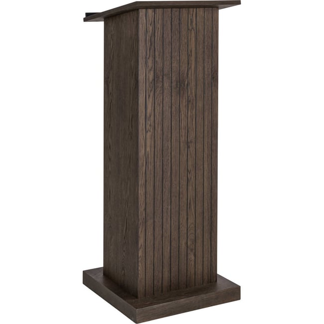 Table de bar collection RITZ à roulettes Couleur marron <span itemprop=