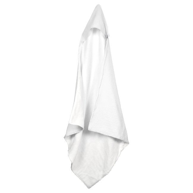 Cape de bain eponge et gaze de coton - DOUCEUR D'INTÉRIEUR