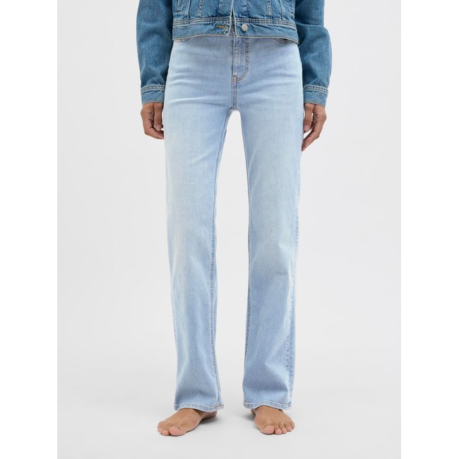 Jean Coupe slim droite JJXX light blue denim <span itemprop=