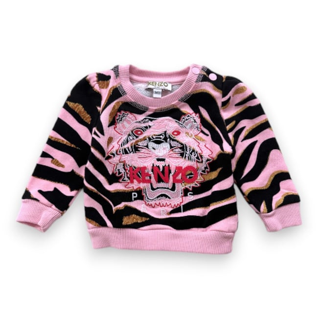 Sweat bébé - Très bon état rose <span itemprop=