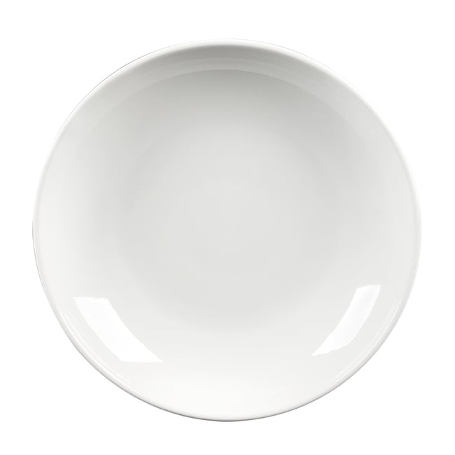 Assiette à couscous 26 cm (lot de 6) Couleur blanc <span itemprop=