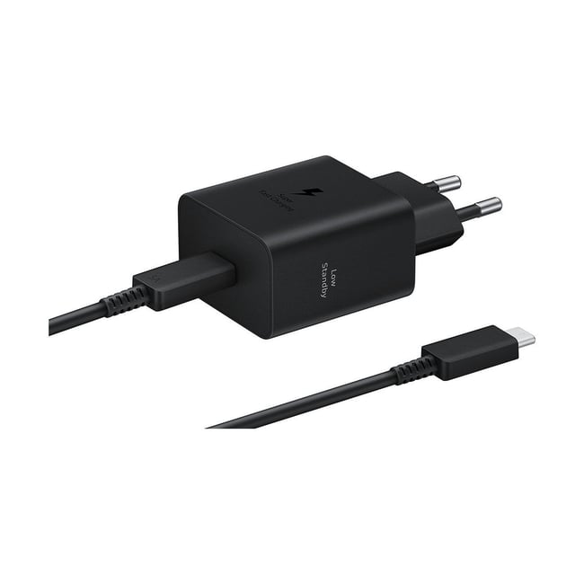 Chargeur USB-C 45W GaN +cable 1.80M Noir - SAMSUNG