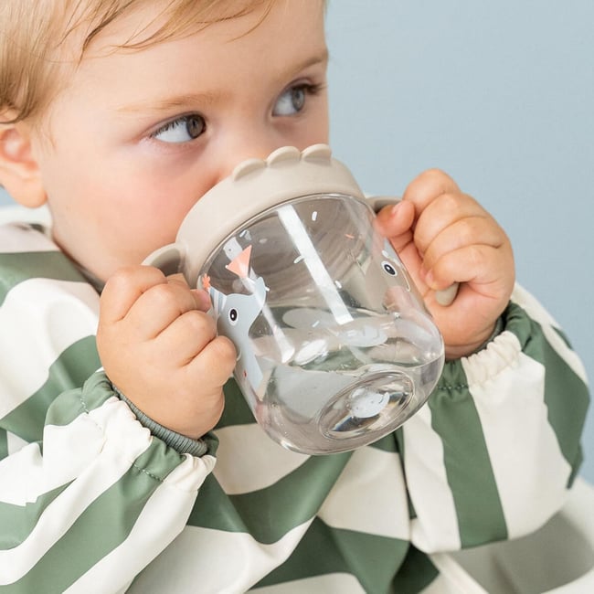 Tasse à bec à 2 anses Couleur sable <span itemprop=