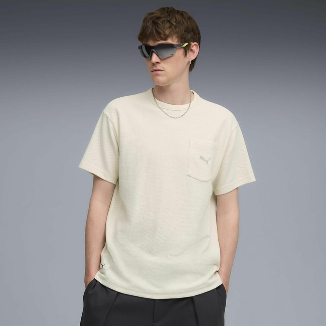Crew Neck T-Shirt with Short Sleeves - PUMA