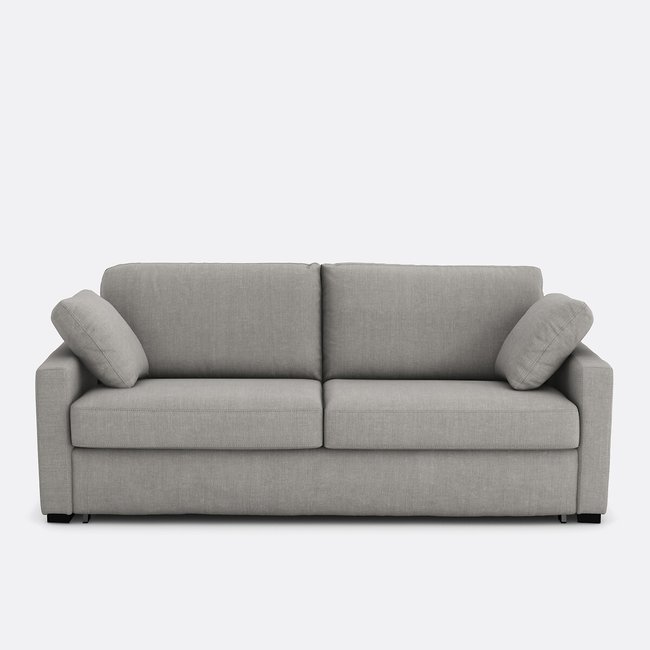 Sofá cama DE algodón/lino, espuma HR premium, Timor - LA REDOUTE INTERIEURS