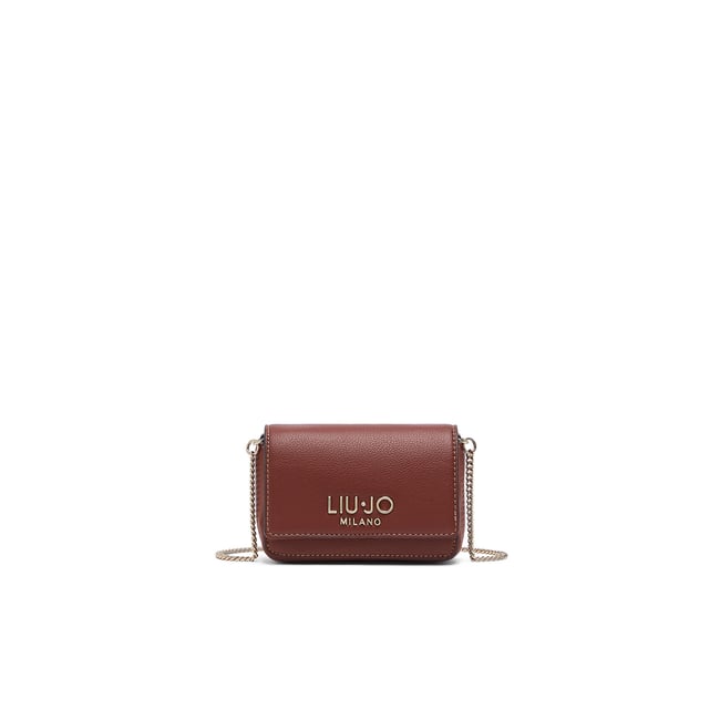 Mini sac à bandoulière rouge <span itemprop=