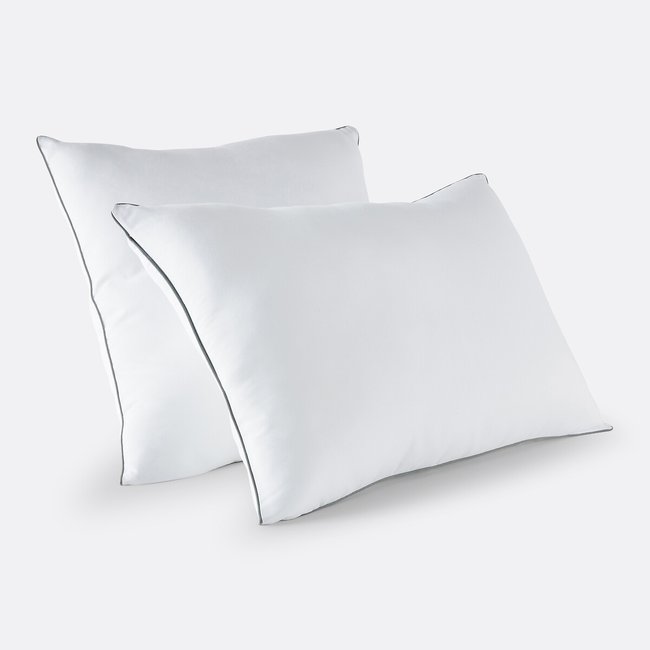 Weiches Kopfkissen mit Hotel-Komfort weiss <span itemprop=