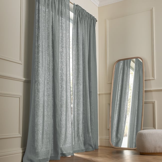 Private Washed Linen Curtain - AM.PM