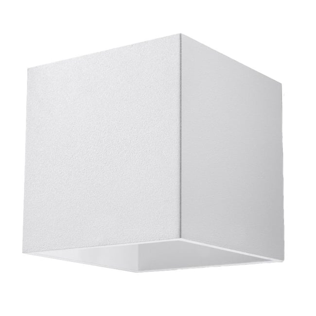 Applique Aluminium Blanc G9 1 Quad Couleur blanc <span itemprop=