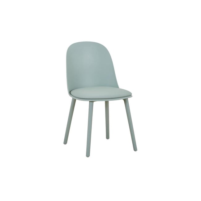 Chaise de salle à manger  Polipropylène  Vert-BRIELLE Couleur vert <span itemprop=