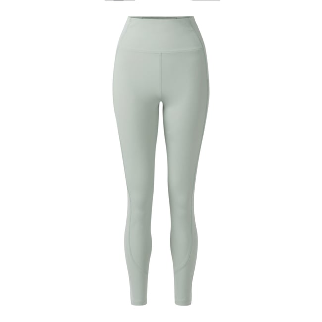 Legging motif/style uni DON'T SWEAT IT vert glacier <span itemprop=