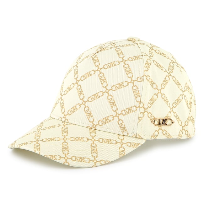 Casquette en sergé imprimé riz <span itemprop=