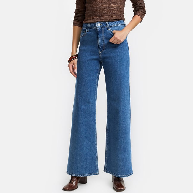 Bootcut-Jeans mit hohem Bund - LA REDOUTE COLLECTIONS