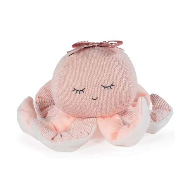 Peluche rose, blanc <span itemprop=