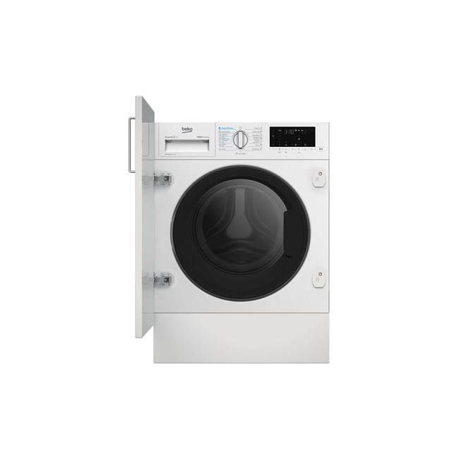 Lave linge séchant hublot encastrable B5DBT68547W - BEKO