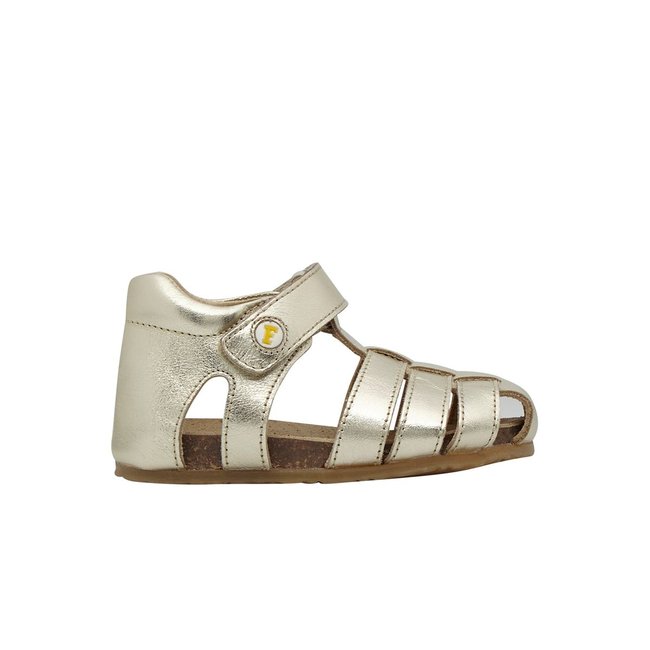 Sandales semi-fermée en cuir ALBY - FALCOTTO