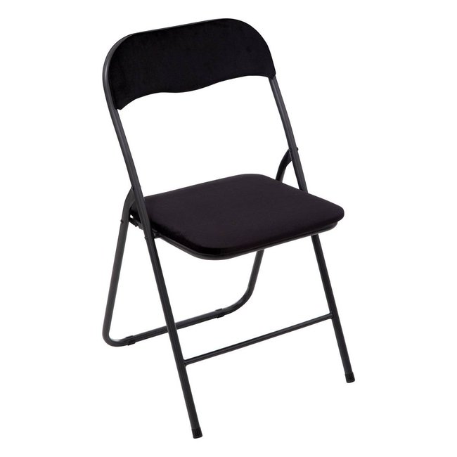 Chaise pliante effet velours - 5FIVE SIMPLY SMART