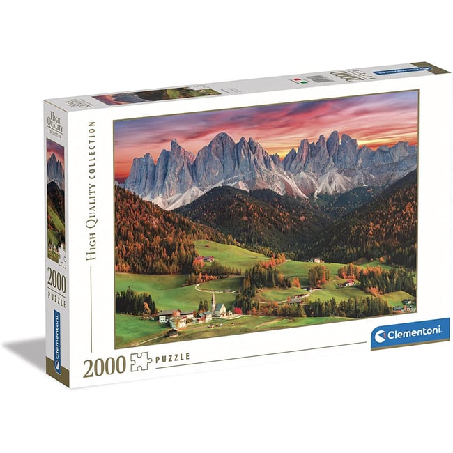 2000 pièces - Val di Funes - CLEMENTONI