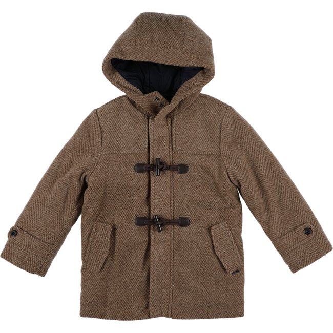 Manteau - Très bon état marron <span itemprop=