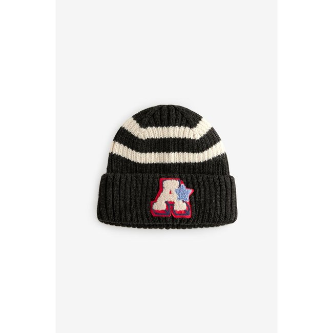 Bonnet style universitaire bleu marine <span itemprop=