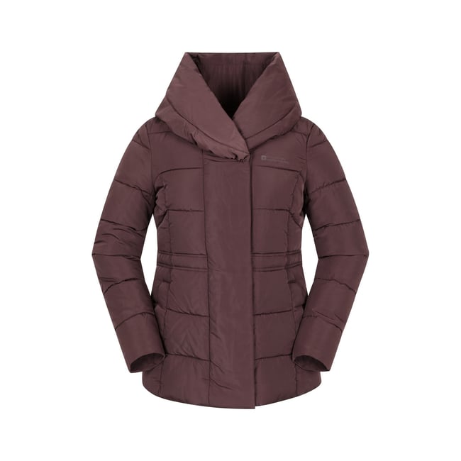 Veste matelassée OLIVE marron <span itemprop=