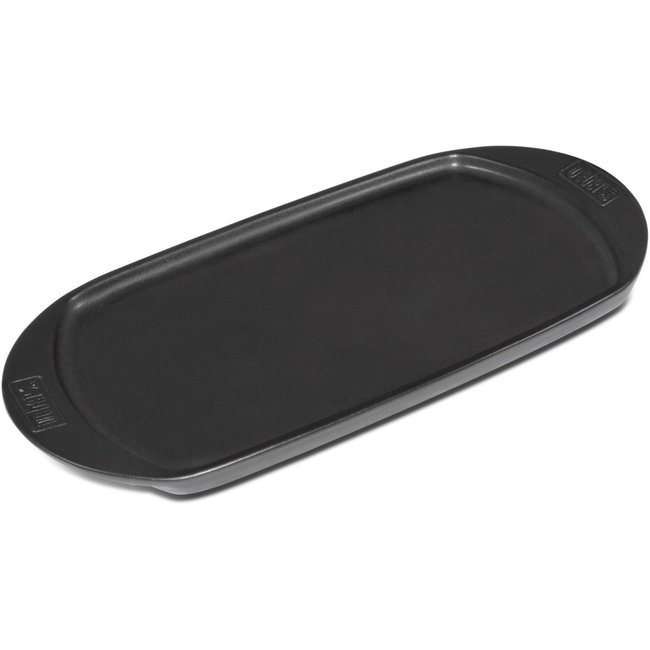Plancha pour barbecue céramique PM pour charbon & gaz noir <span itemprop=