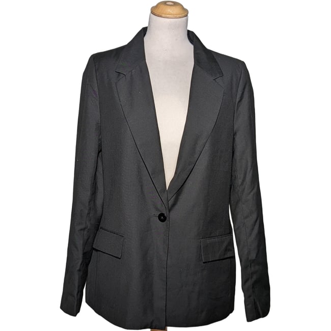 Veste Costume Homme Zara Man - Taille 46, Noir, Très Bon état Occasion
