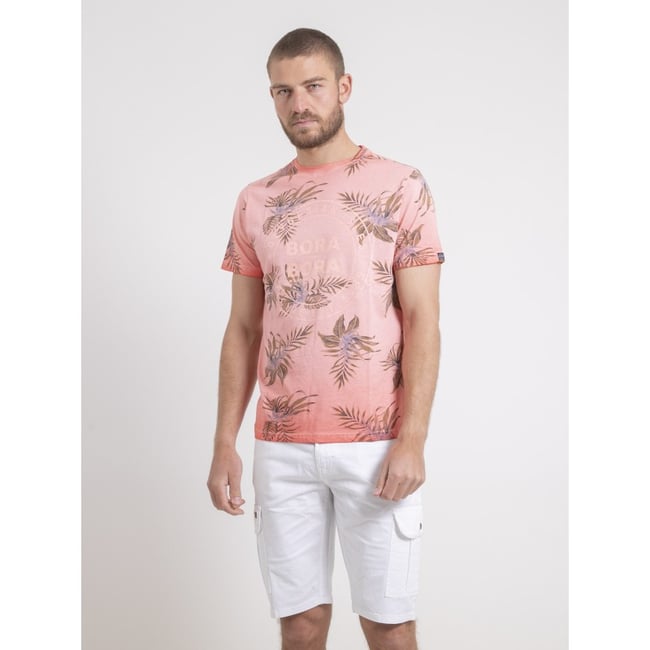 T-shirt Col Rond Pur Coton Motifs Nulemon - RITCHIE