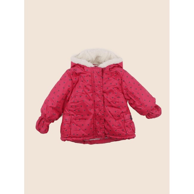 Parka - Très bon état rose <span itemprop=
