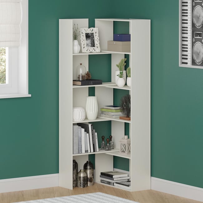 Полка для книг, Save / Сейв белый SO'HOME