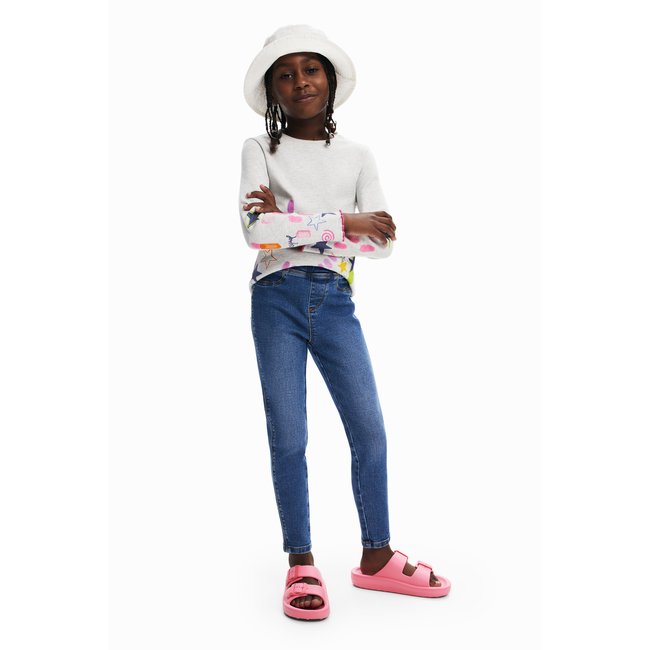 Leggings en denim élastique - DESIGUAL