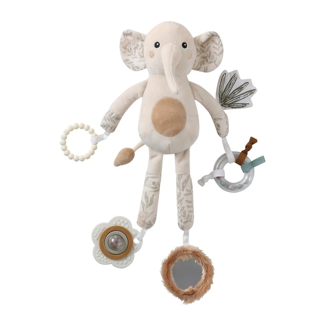 Peluche d'activités à suspendre BABYLON beige <span itemprop=