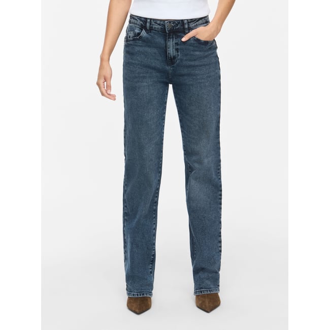 Jean Droit bleu - dark blue denim1 <span itemprop=