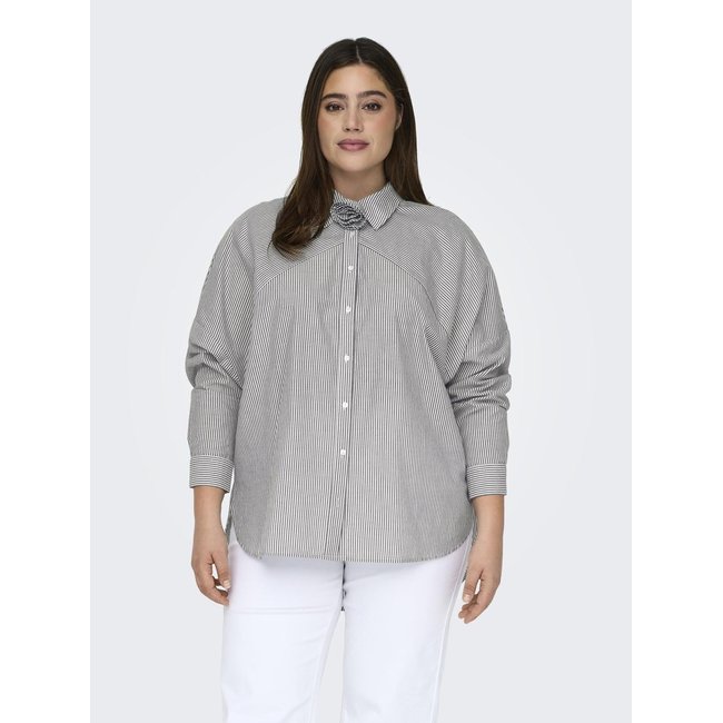 Chemise ONLY CARMAKOMA cloud dancer <span itemprop=