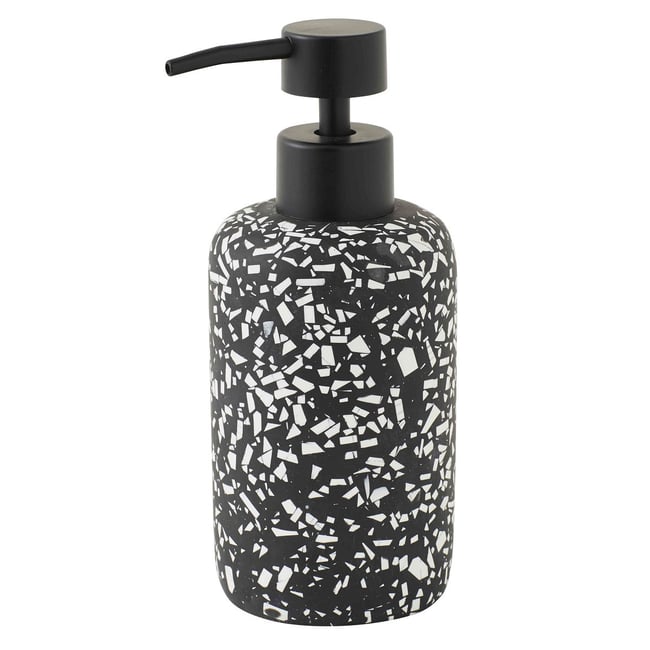 Distributeur de savon en polyrésine TERRAZZO Couleur v002228 <span itemprop=