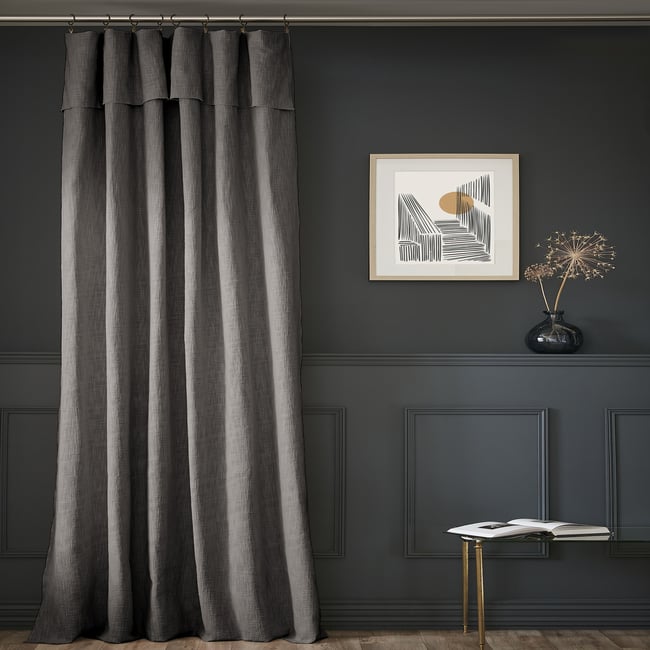 Rideau ajustable en 100% Coton Slub - EDEN