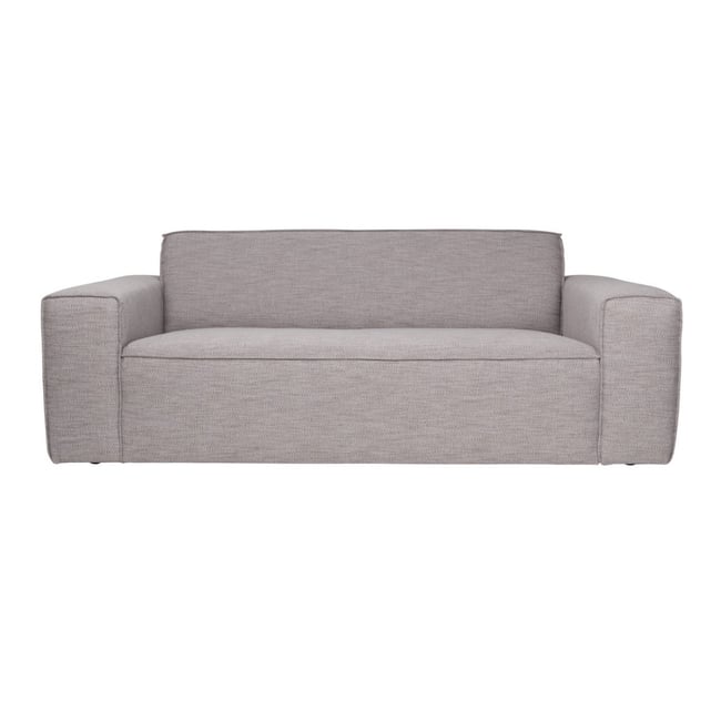 Canapé en tissu 2 à 3 places - BOR Couleur gris <span itemprop=