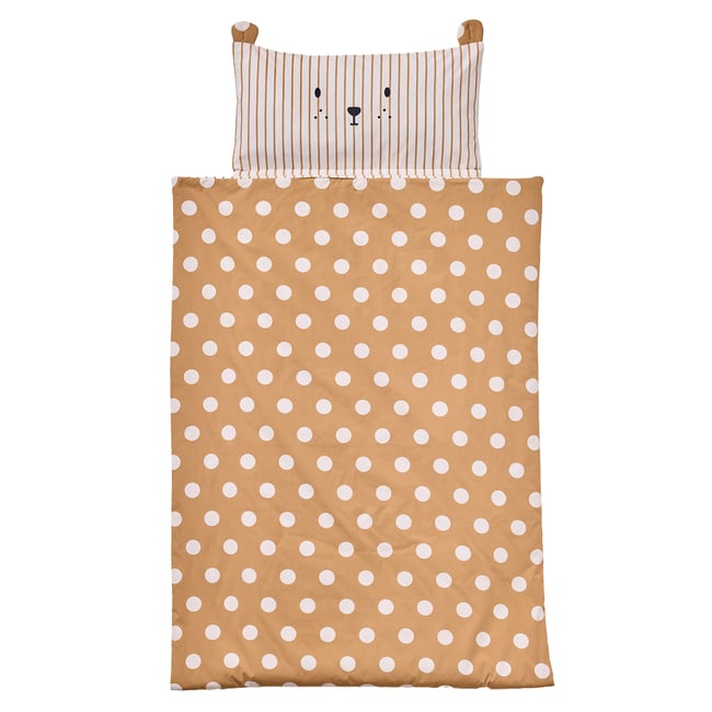 Couchage de sieste maternelle Minili caramel <span itemprop=