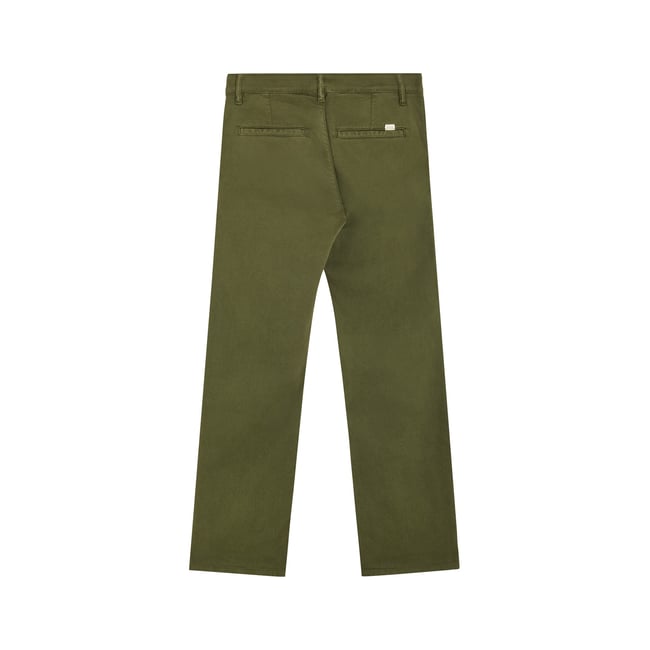 PANTALON CHINO CLOVER vert <span itemprop=